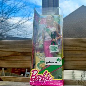 Girl Scout Barbie in excellent condition never removed from the box